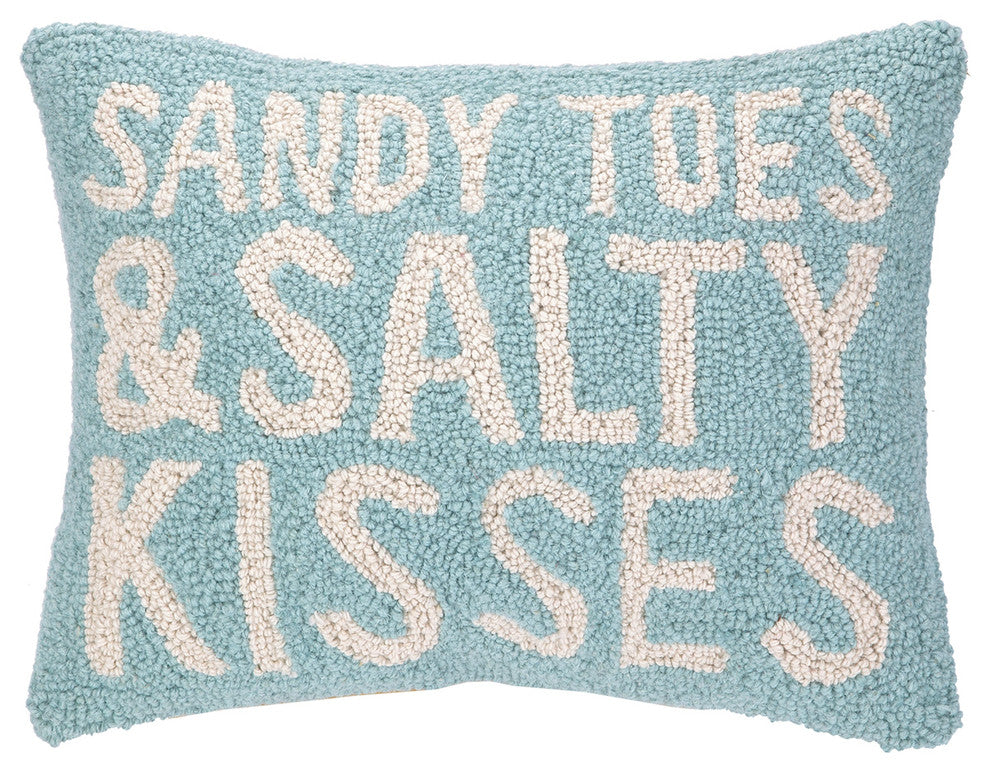 Sandy Toes And Salty Kisses Hook Pillow