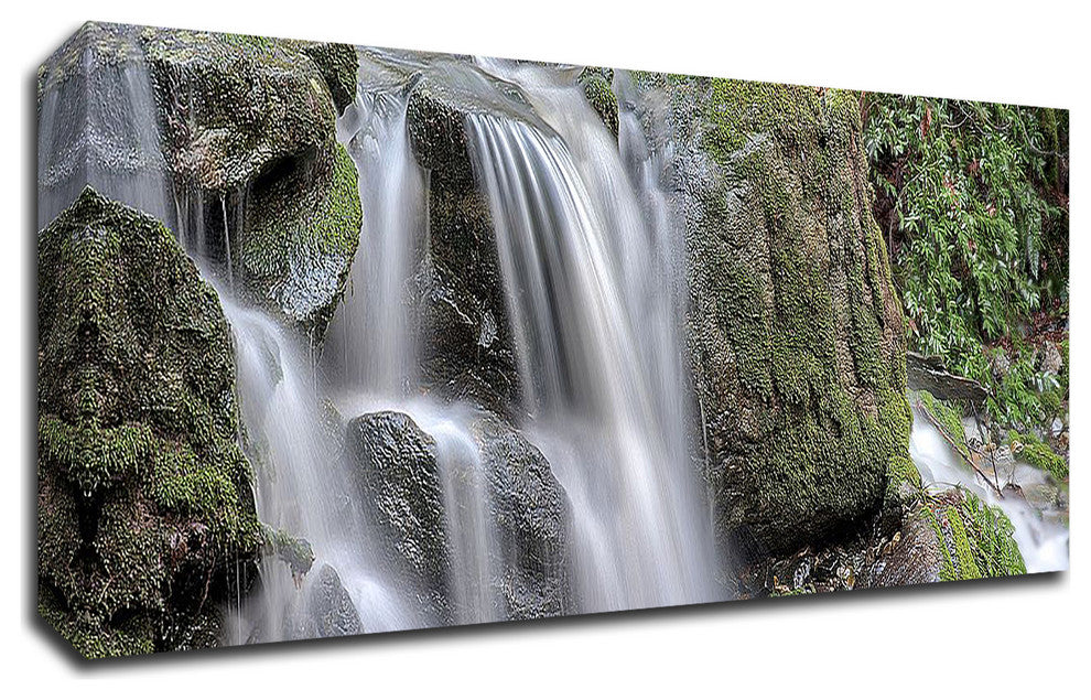 Canyon Falls No. 10 by Alan Blaustein, Print on Canvas, 42" x 14"