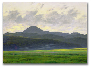 'Mountains Landscape' Canvas Art by Caspar Friedrich