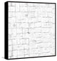 "Mirrored Movement" Floater Framed Painting Print on Canvas, 12x12