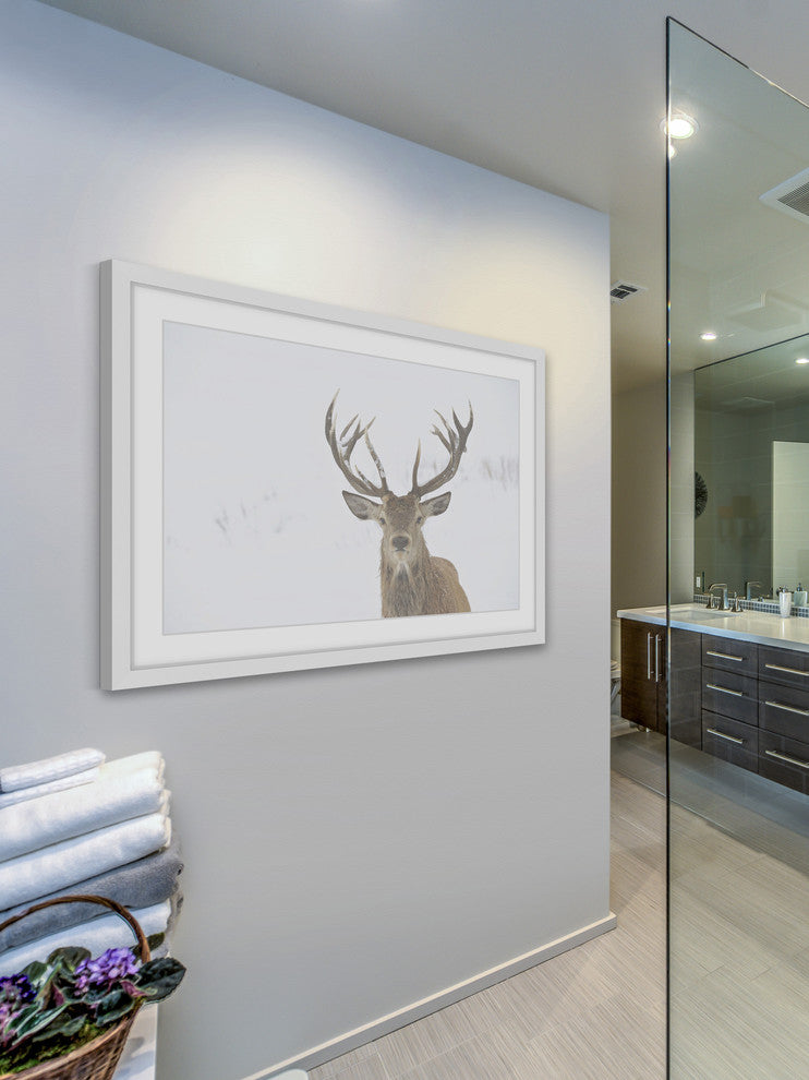 Marmont Hill, "Buck Stare" Framed Painting Print, 45x30