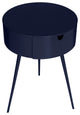 Bali Metal Side Table/Nightstand, Navy