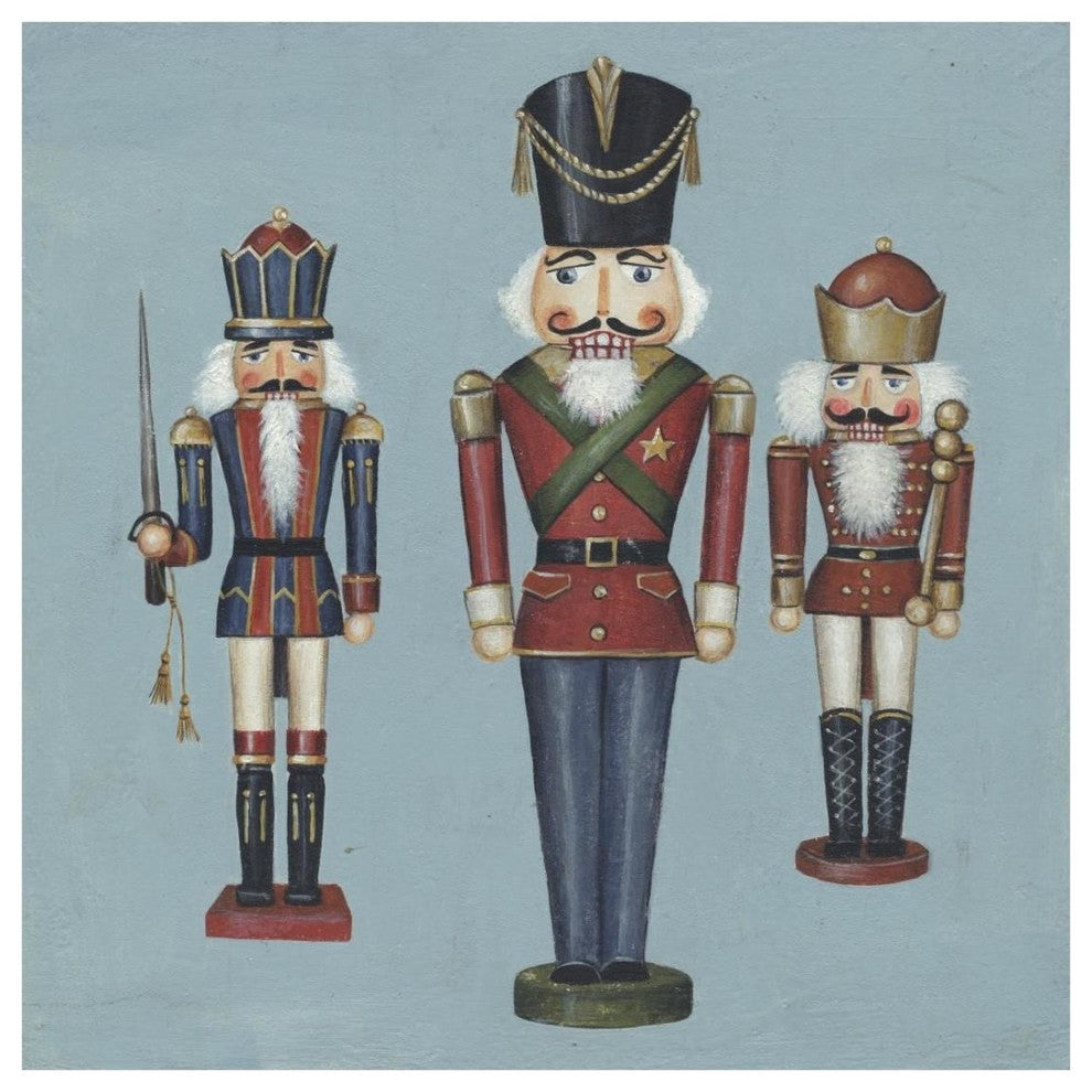"Solider Nutcrackersckers" Digital Paper Print by David Carter Brown, 26"x26"