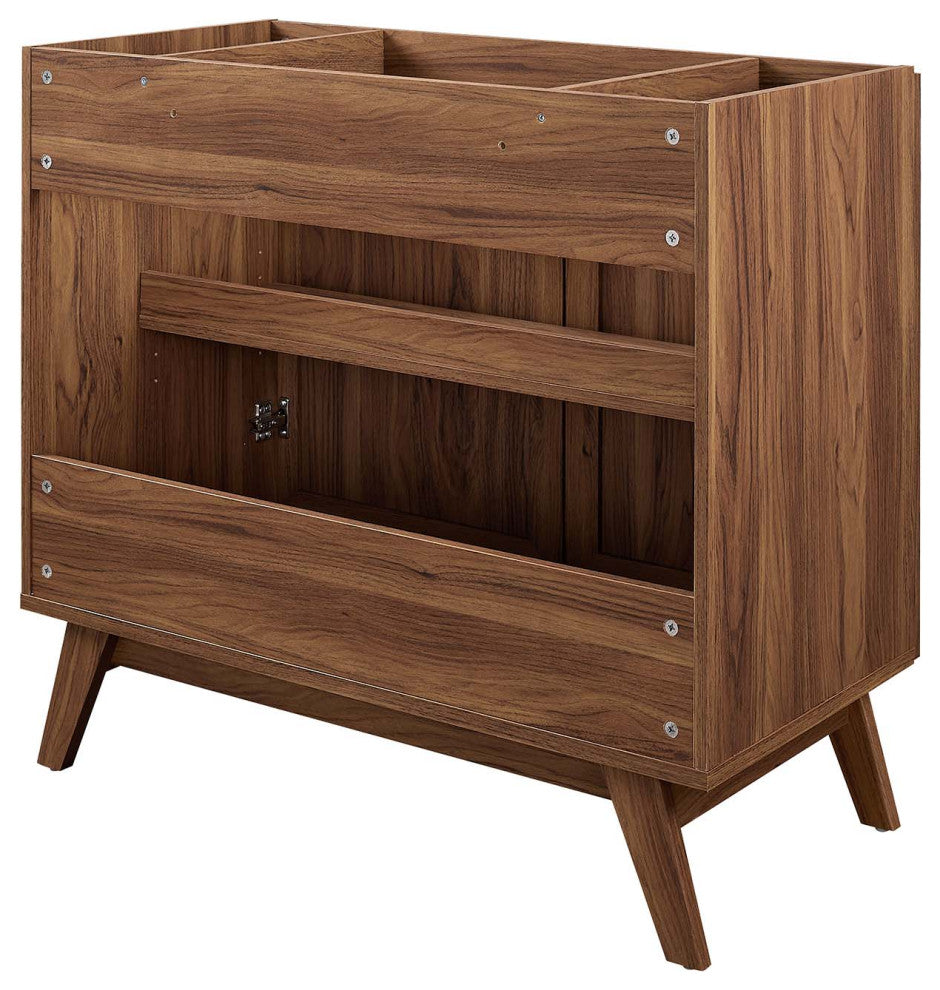 Soma 36" Bathroom Vanity Cabinet (Sink Basin Not Included) - Walnut