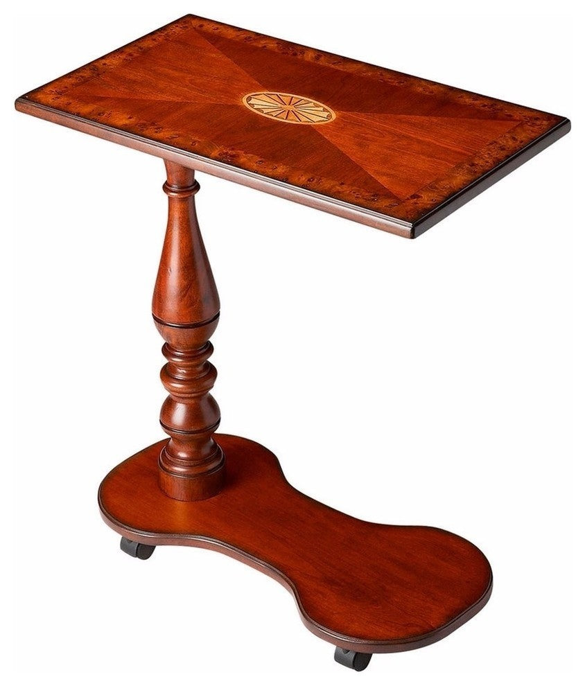 Mabry Olive Ash Mobile Tray Table