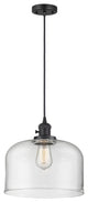 INNOVATIONS 201CSW-BK-G72-L-LED 1-Light Mini Pendant Matte Black