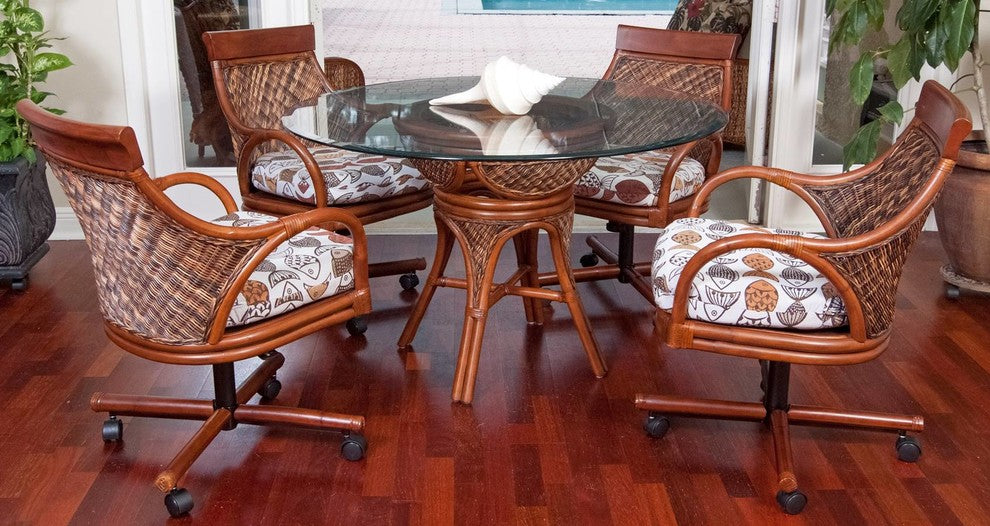 Bermuda Tilt Swivel Caster Chair In Sienna With Escapade Sand