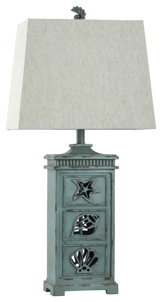 River Crest | Coastal Table Lamp With Night Light