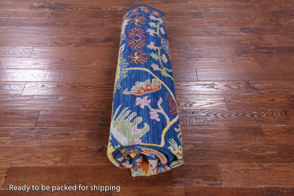 William Morris Hand Knotted Wool Rug 8' 3" X 10' 2" - Q13609