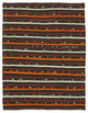 Rug N Carpet - Handmade Turkish 7' 5'' x 9' 6'' Vintage Goat Hair Kilim Rug