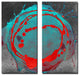INKD XXIV Canvas Art, 40"x20" 2-Panels