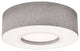 Montclair 30" Medium Base Flush Mount, Gray Finish