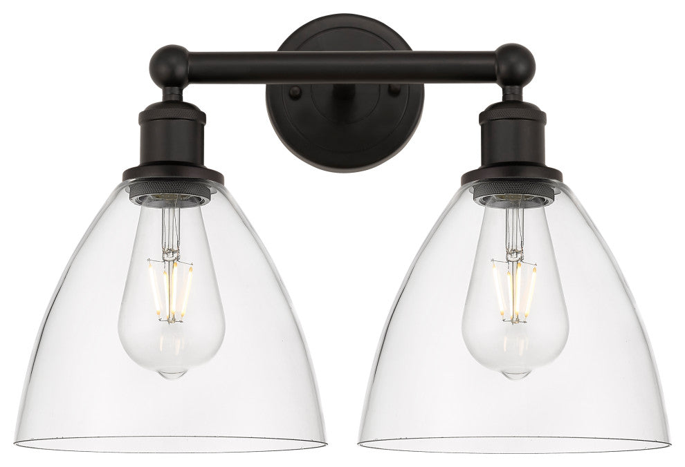 Innovations 616-2W-OB-GBD-752 2 Light Bath Vanity Light, Oil Rubbed Bronze
