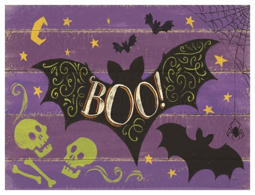 "Fright Night VI" Digital Paper Print by Janelle Penner, 50"x38"