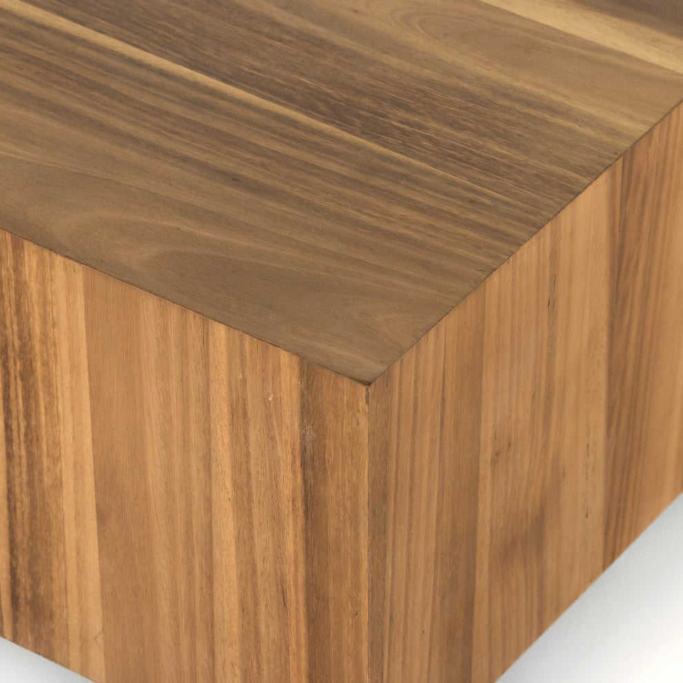 Hudson Rectangle Coffee Table, Natural