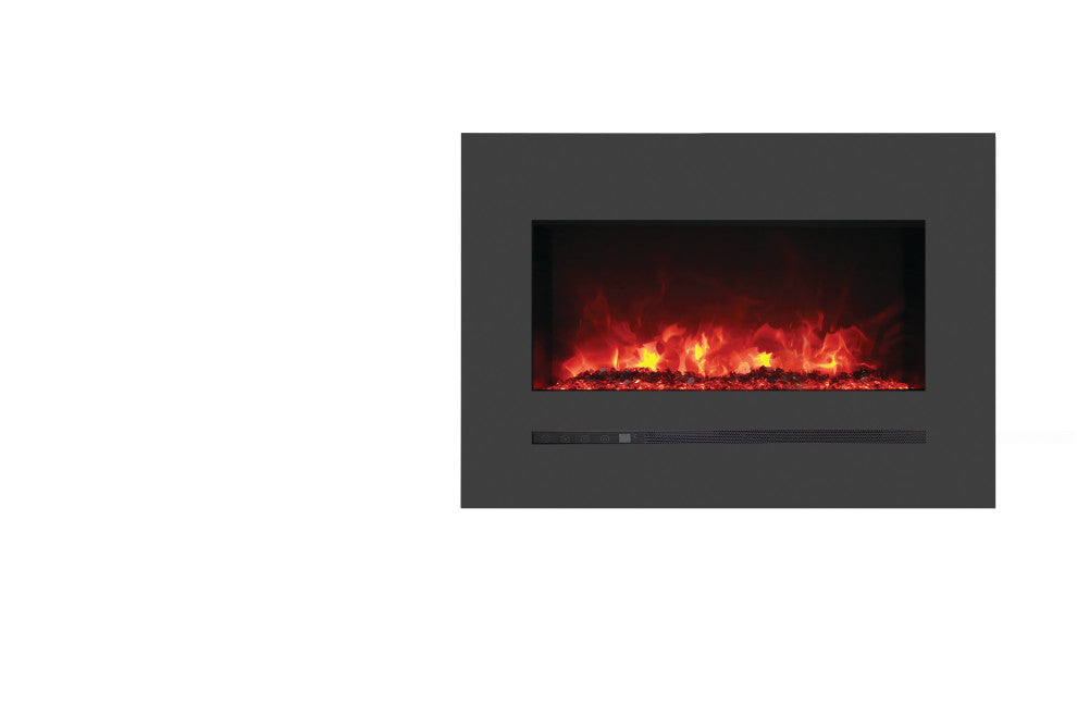 26" Wall Mount / Flush Mount with Steel Surround with clear media