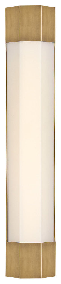 Hinkley Facet Large Sconce, Heritage Brass