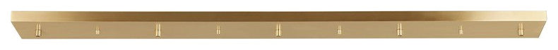 Sea Gull 5-Light Linear Multi-Port Canopy Satin Brass