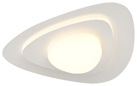 Peer | Stylish Creative Acrylic LED Ceiling Light, White