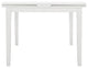 Safavieh Cullen Extension Dining Table, White