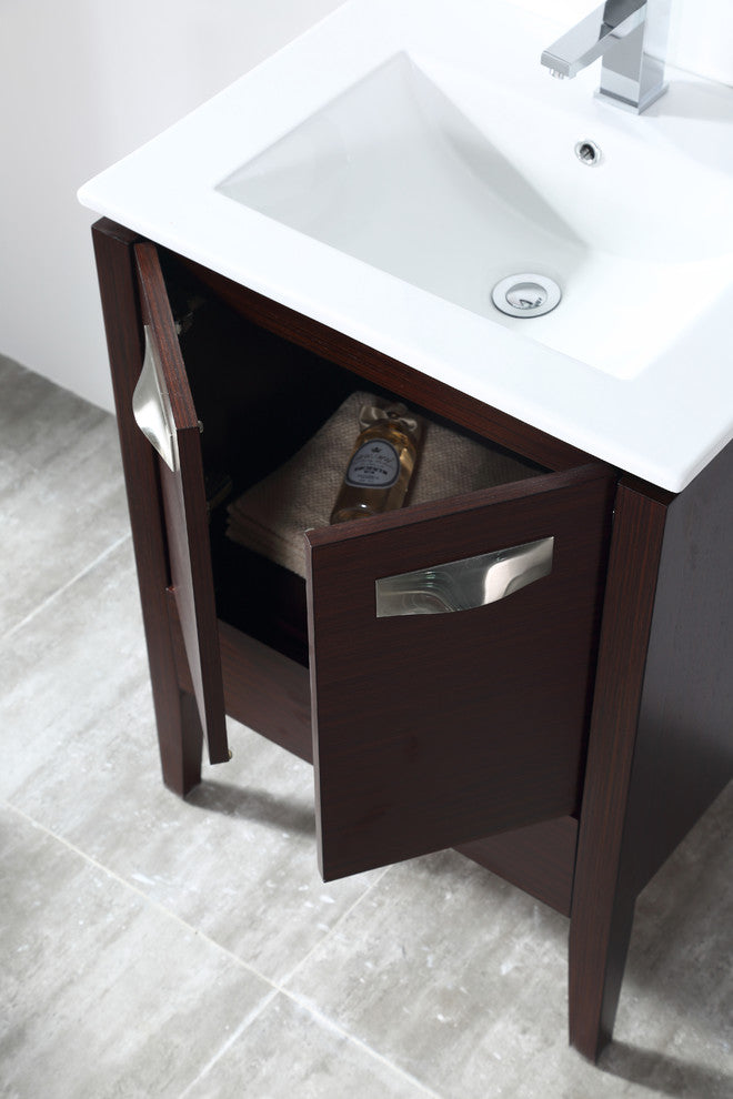 24" Adagio Modern Design Bathroom Sink Vanity