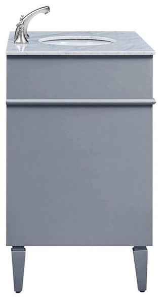 Elegant Decor Park Ave 32" Wood Single Bathroom Vanity in Gray