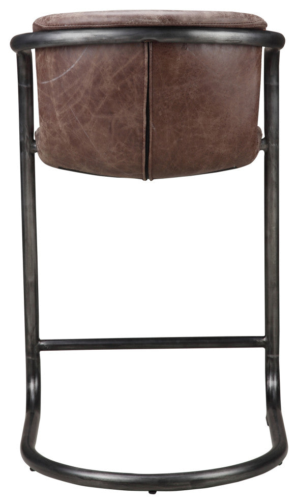 Industrial Freeman Counter Stool Light Brown - M2 - Brown