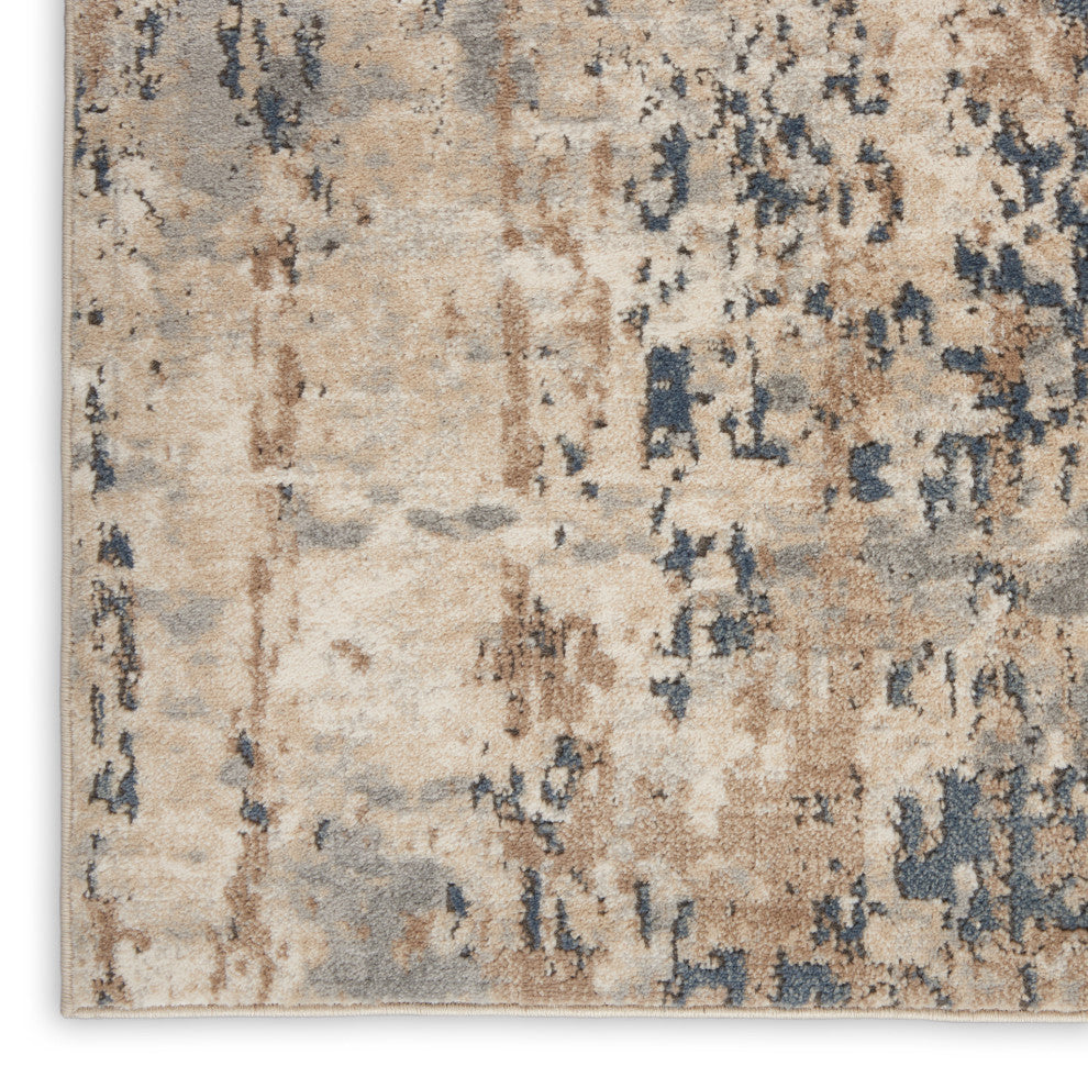 Nourison Concerto 6' x 9' Beige/Grey Modern Indoor Area Rug