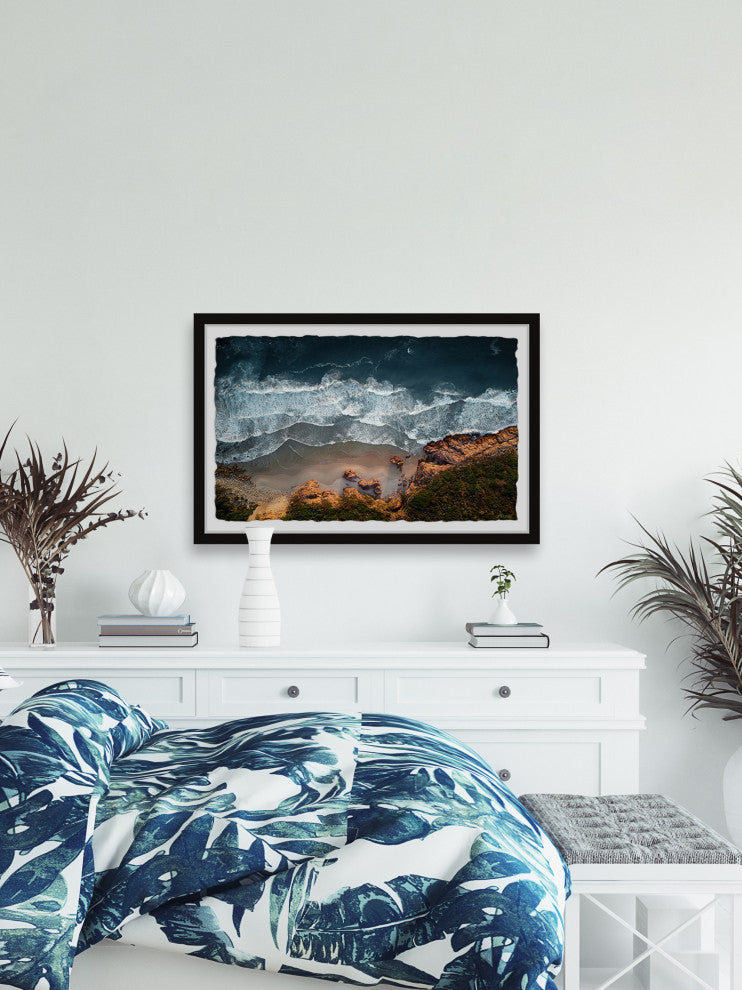 "Backpackers Hideaway" Framed Painting Print, 36x24
