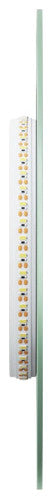 vidaXL LED Bathroom Mirror Wall Mounted Bathroom Vanity Mirror with Lights Oval