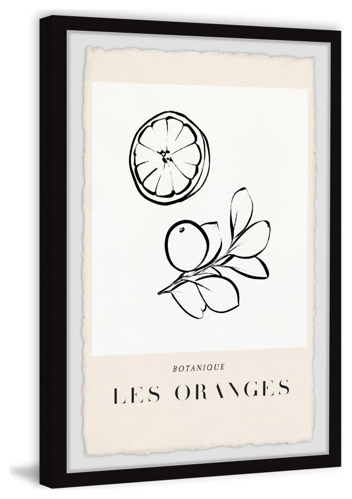 "Les Oranges" Framed Painting Print, 30x45