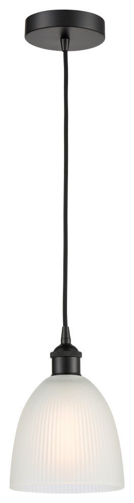 Innovations 616-1P-BK-G381-LED 1-Light Mini Pendant, Matte Black