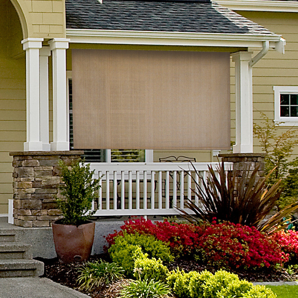 Cordless Outdoor Sun Shade, Quartz, 72" W X 72" L