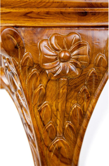 The Floral Block Wall Console