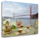 "Dream Cafe Golden Gate Bridge - 66" By Alan Blaustein, Gallery Wrap Canvas