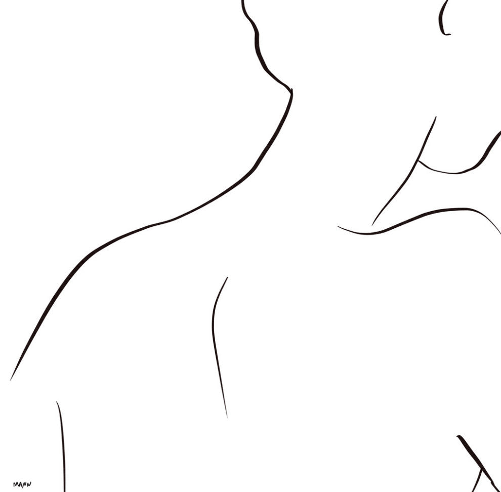Femme III - 84 x 84 by Patti Mann