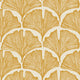 Feather Palm Peel and Stick Wallpaper By Novogratz Golden Mustard Palm Sample