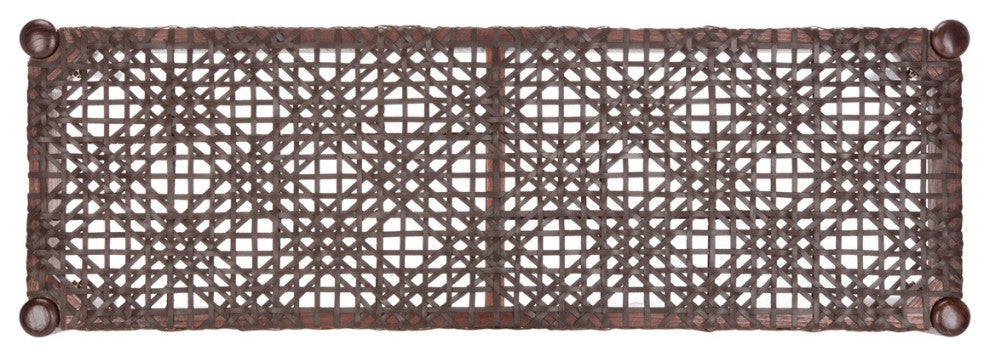 Safavieh Bandelier Bench, Brown/Brown
