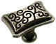 25x39 mm Octagon Knob, RKICK116WN