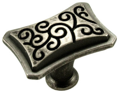 25x39 mm Octagon Knob, RKICK116WN