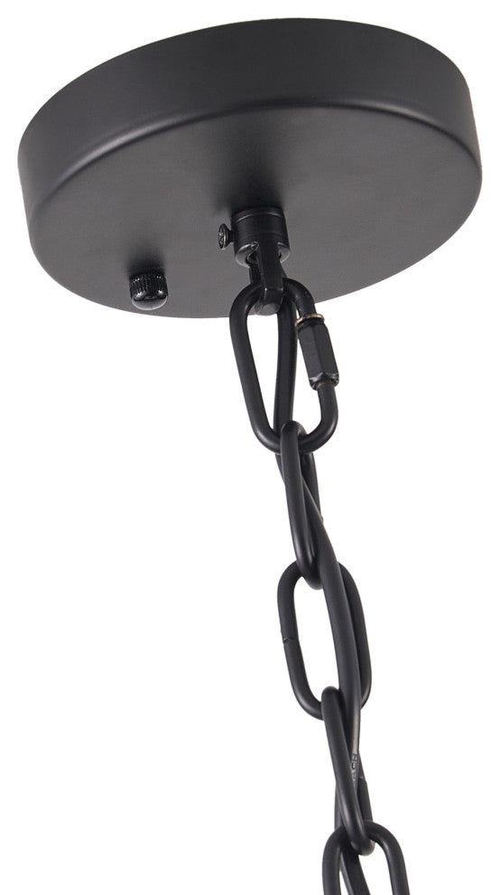 12-Light Wagon Wheel Ceiling Light Candle Style Pendant