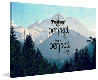 "A Perfect Day" Painting Print on Wrapped Canvas
