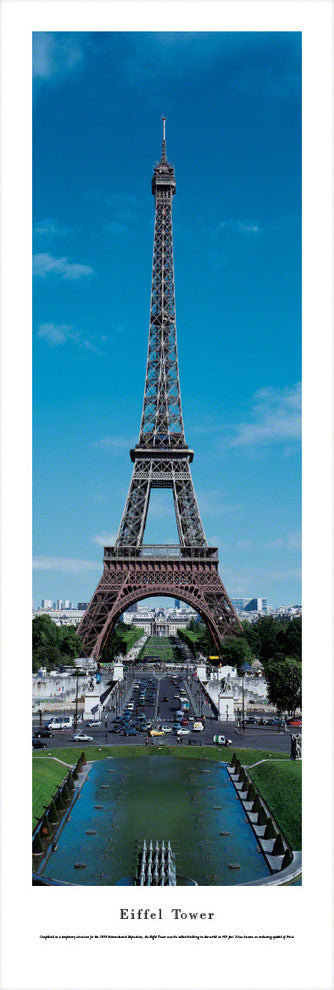 Eiffel Tower (Day), Unframed