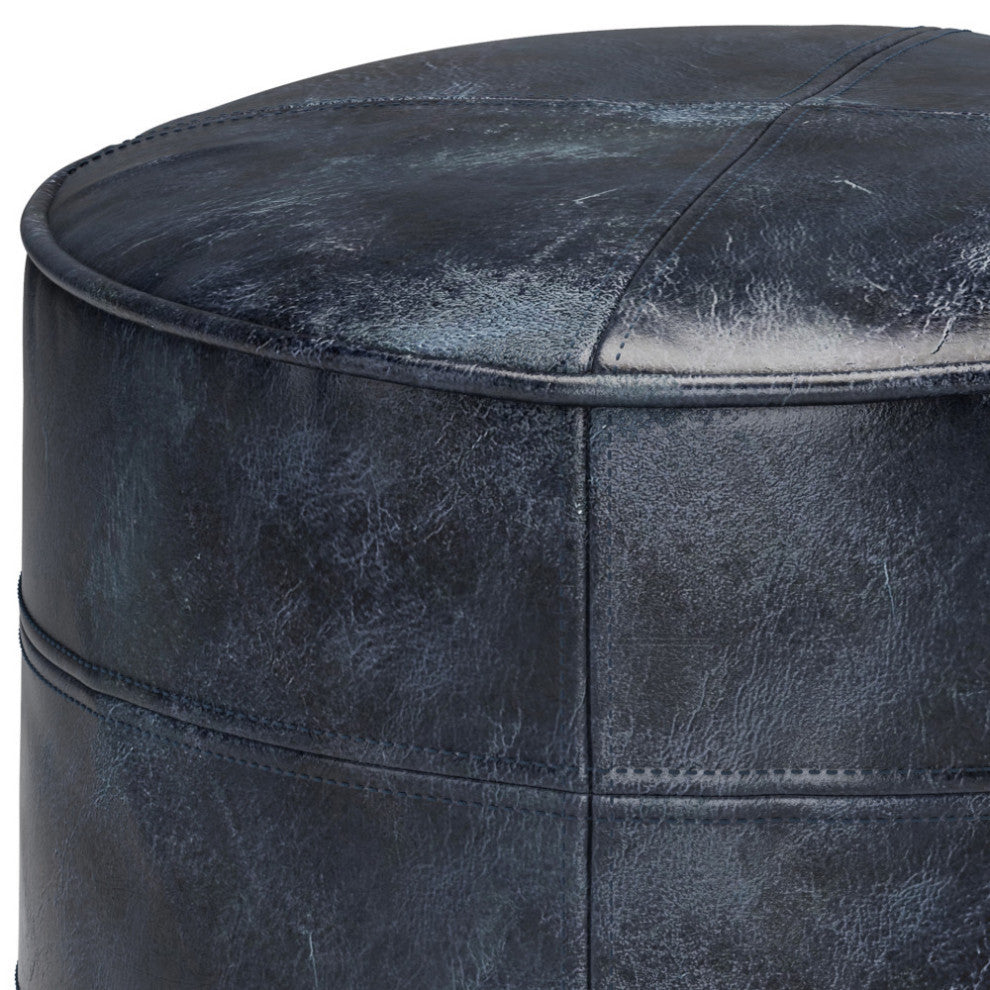 Connor Round Pouf