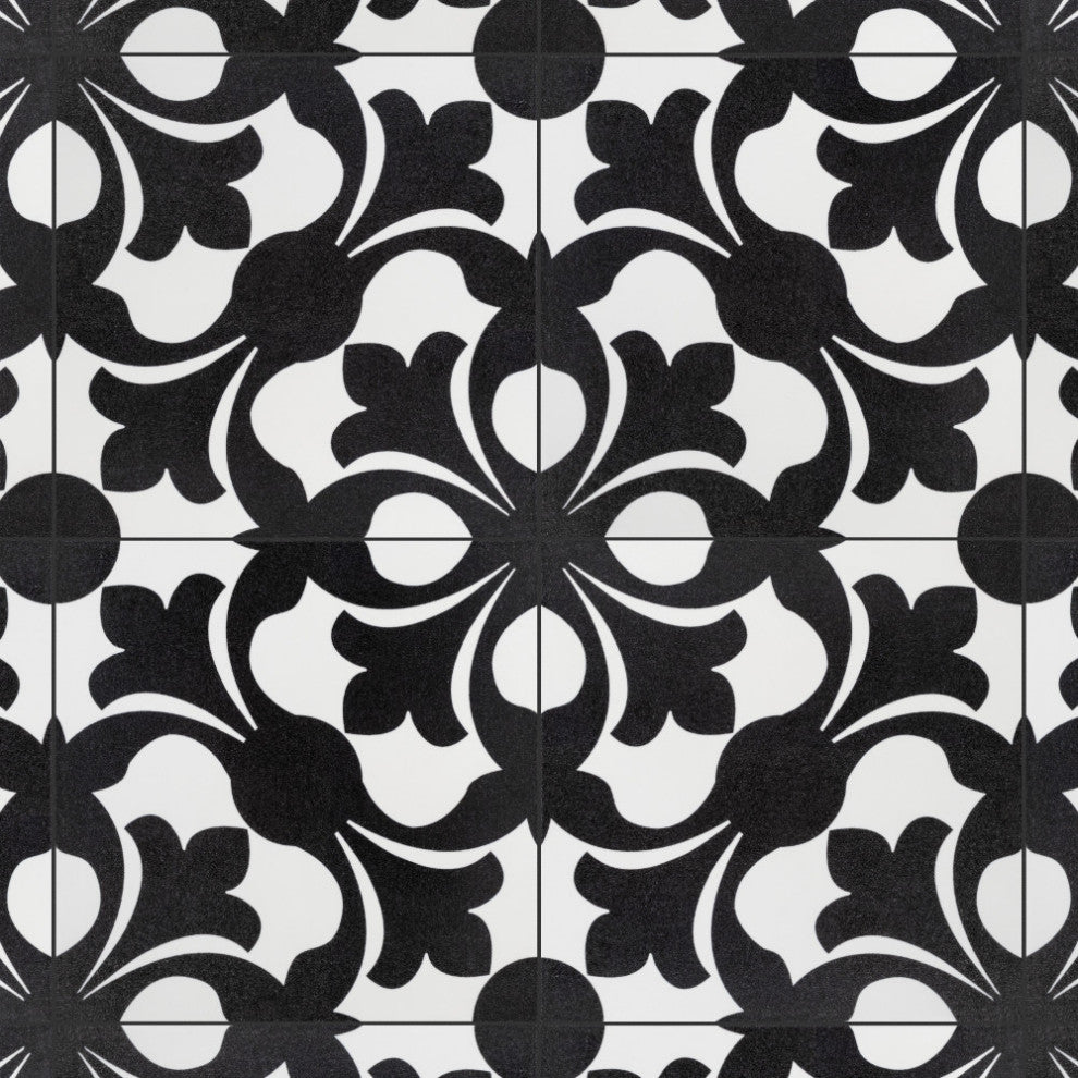 Emotion Nero Ceramic Floor and Wall Tile