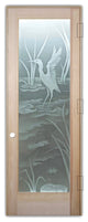 Interior Prehung Door or Interior Slab Door - Cranes A - Douglas Fir (stain...