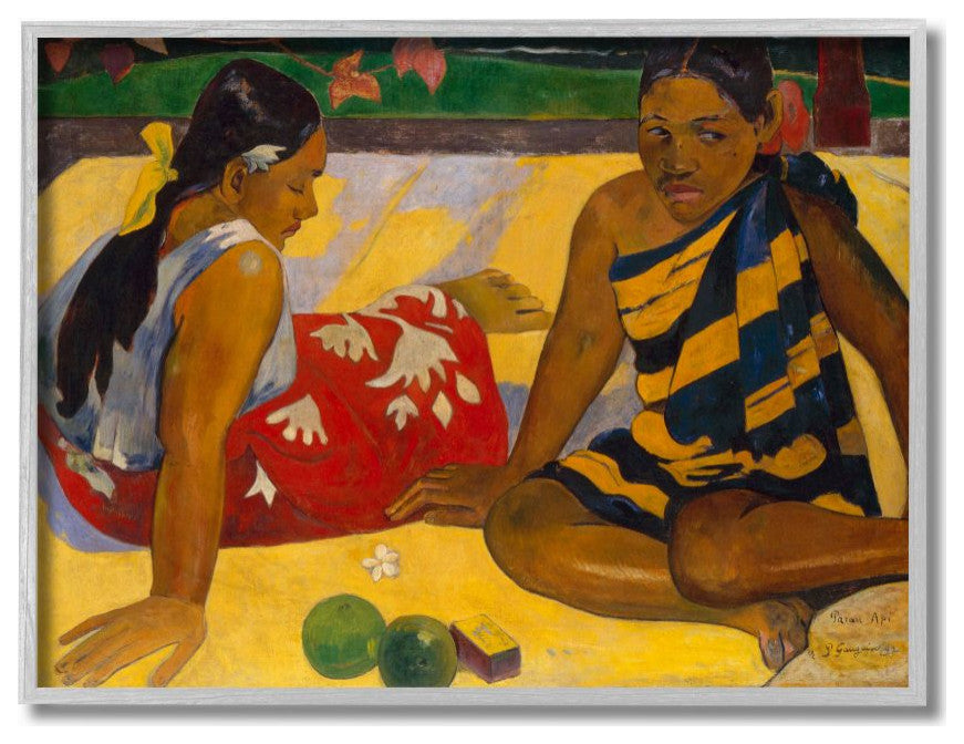 Resting Portraits Native Figures Classic Painting, 16"x20"