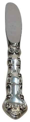 Gorham Sterling Silver Strasbourg Butter Spreader, Hollow Handle