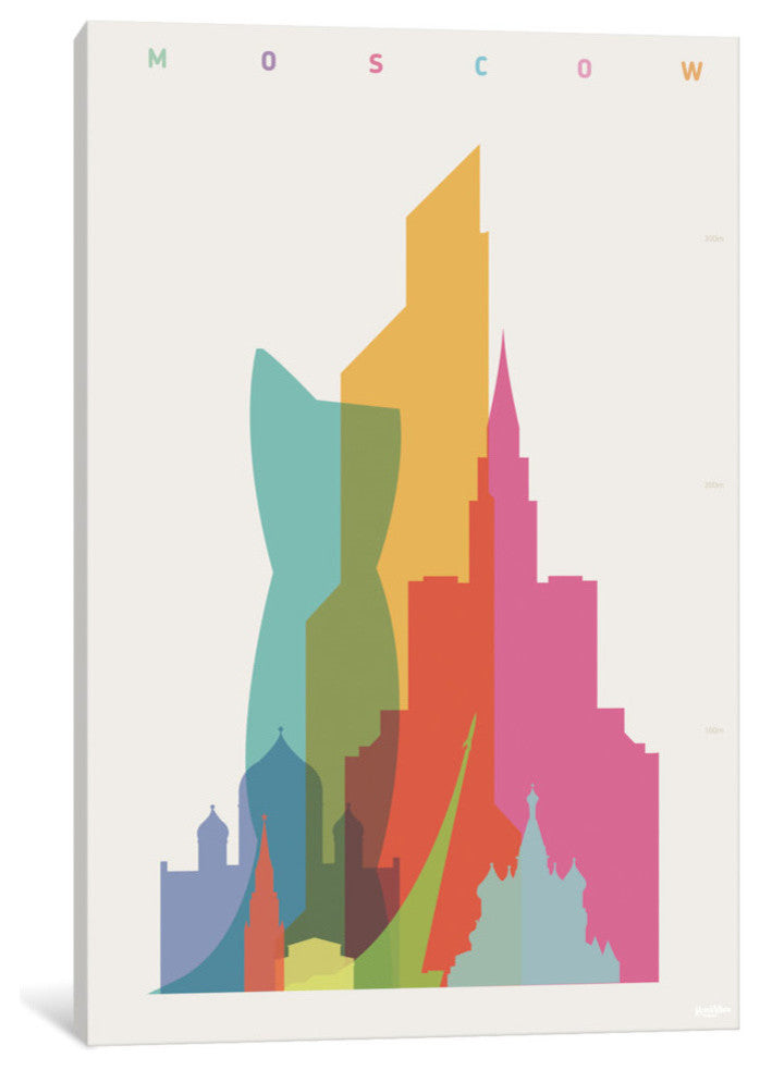 "Moscow" by Yoni Alter, 18x12x1.5