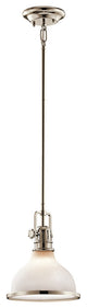 Mini Pendant 1-Light, Polished Nickel